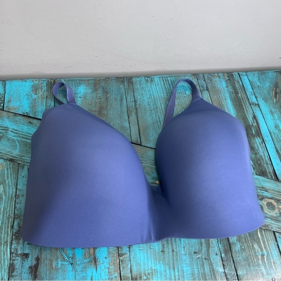 Knix Wingwoman Blue Bra Size 8+ 42E, 40F, 42F - Picture 3 of 10